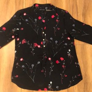 Beautiful Ivanka Trump Floral Blouse